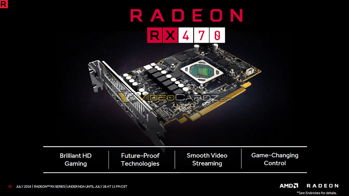 Filtran especificaciones y precios de la AMD Radeon RX 470 y RX 460