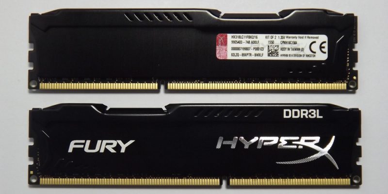 Kingston HyperX Fury DDR3L 1866MHz CL11 Análisis 1