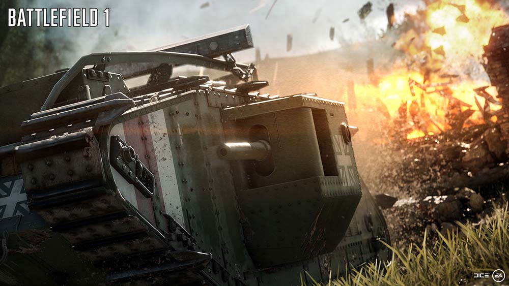 Battlefield 1 tanque