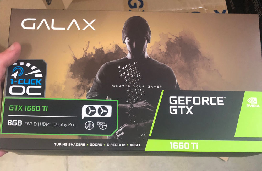 GALAX GeForce GTX 1660 Ti Front