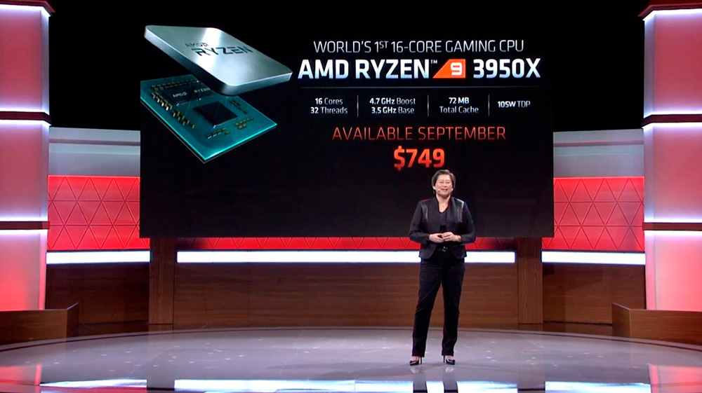 AMD Ryzen 9 3950X Precio E3 2019